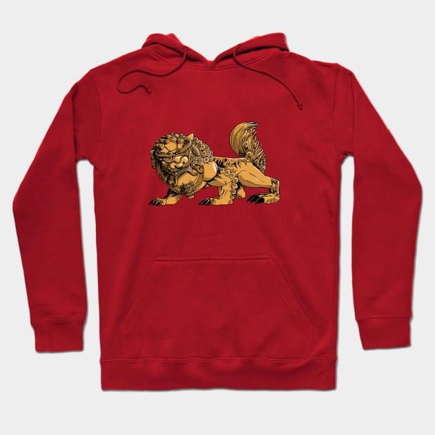 Foo Dog Hoodie by TomiAx